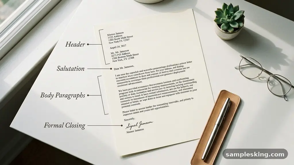 How to Write a Professional Request Letter: Format and Sample