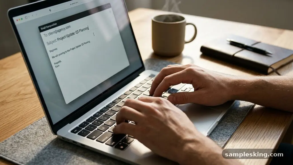 Professional Email Samples for Common Workplace Situations